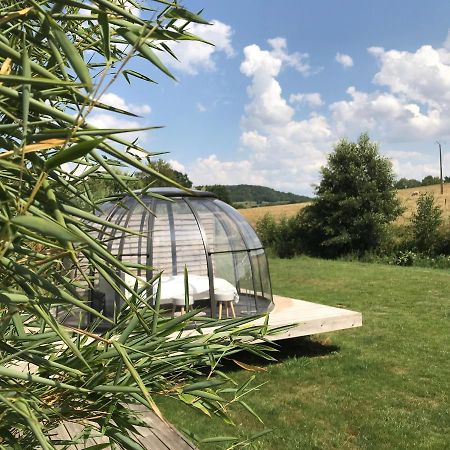 Les nuits insolites de la mothe - hébergement en bulle - tiny house avec spa privatif ou croisière fluviale Outremecourt Extérieur photo