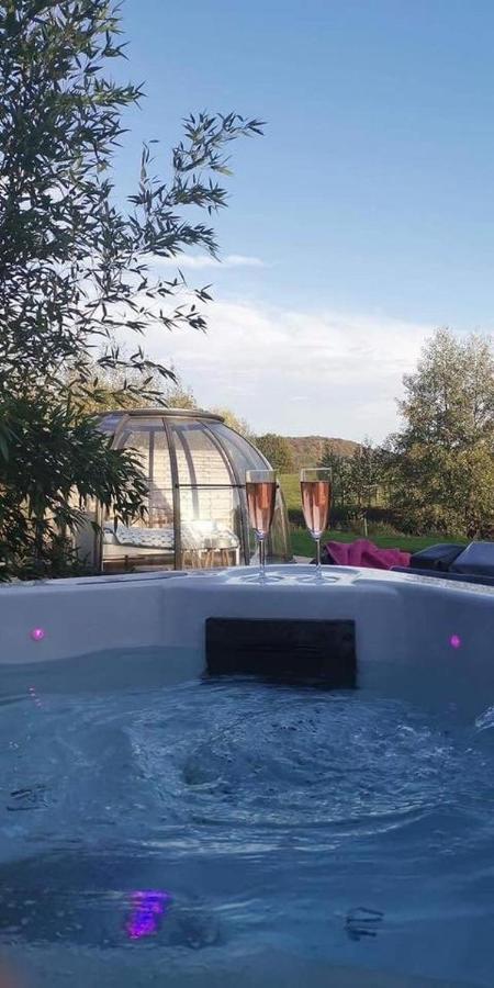 Les nuits insolites de la mothe - hébergement en bulle - tiny house avec spa privatif ou croisière fluviale Outremecourt Extérieur photo